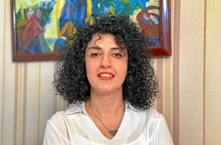Narges Mohammadi se encuentra en prisión desde 2015.