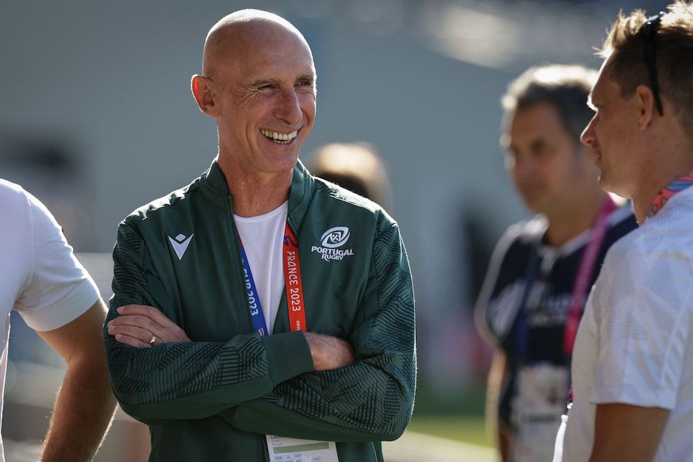Patrice Lagisquet, Portugalgo selekzioaren hautatzailea. (Valentine CHAPUIS / AFP)