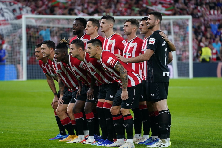 Athleticek aldaketak egin behar izan ditu hamaikakoetan.