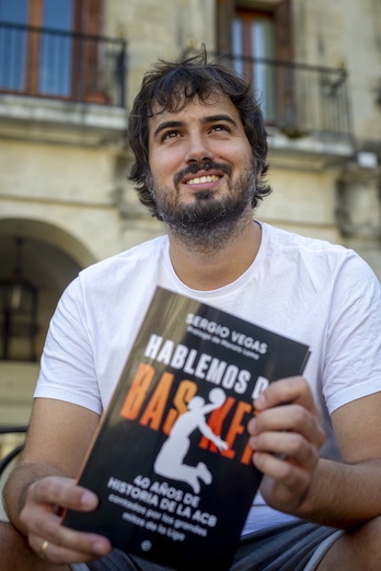 Sergio Vegas, periodista y autor del libro de los 40 años de la Liga ACB.