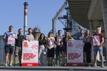 ‘Bihotzak sutan’ lemapean egingo den bigarren EZK Fest jaialdiarekin hitzarmena sinatu du NAIZek.