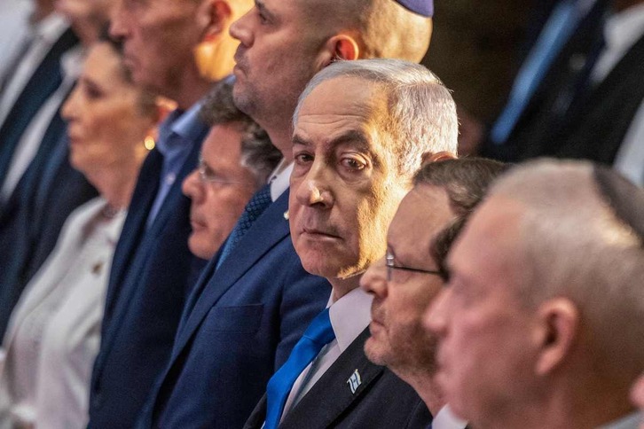 El primer ministro israelí.