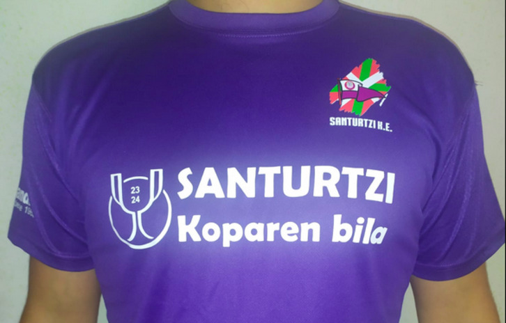 Medio millar de aficionados apoyarán al Santurtzi en Segovia.