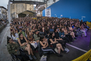 EHN*Gen baterajotzearen hasierako ekitaldia, Usurbilen.