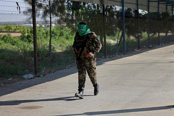 Un miliciano de Hamas. 