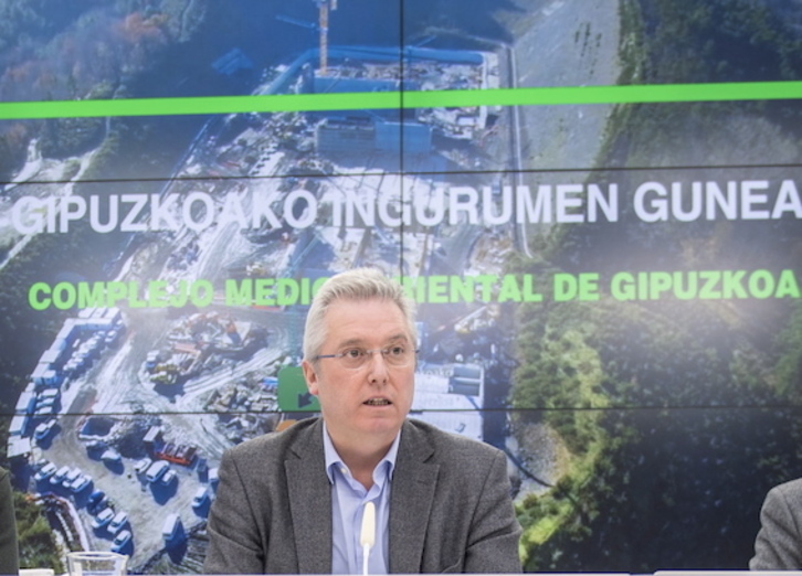 José Ignacio Asensio, presidente de GHK y número dos de la Diputación Gipuzkoa