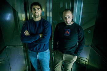 Mendillorrikoak dira Apotheke taldeko Imanol Gorriti eta Julen Del Valle.