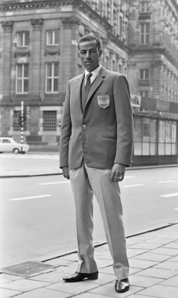 Abebe Bikila, 1968an Amsterdamen ateratako argazkian.