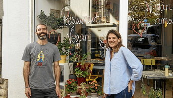 Quatre restaurants se revendiquent végans sur la côte du Pays Basque Nord. Parmi eux : Le Jardin, ouvert en juillet 2022 à Biarritz.