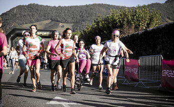 Saint-Jean-Pied-de-Port a accueilli les 7 et 8 octobre une nouvelle édition de Garazi en rose.