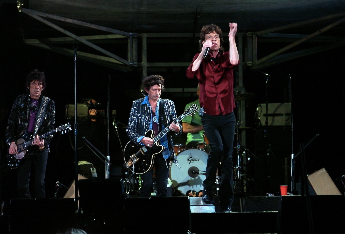 Los Rolling Stones, en 2007 en Donostia, en el marco de su gira mundial ‘A Bigger Bang’. (Imanol OTEGI | FOKU)
