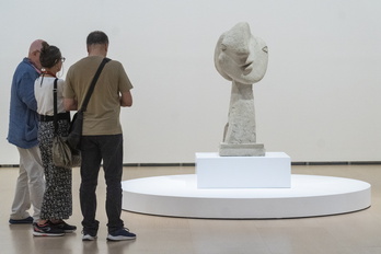 Picassoren erakusketa dago ikusgarri egun museoan. 