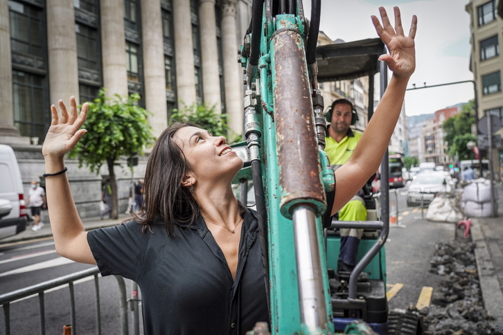 Adriana Bilbao dantzariak ikuskizuna eskainiko du arratsaldean.
