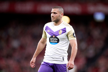 Shon Weissman defendió la camiseta del Valladolid la temporada pasada.