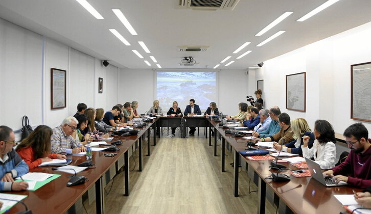 Atzo bildu zen Nafarroako Funtzio Publikoaren Mahai Orokorra.