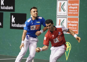 Jokin Altuna nagusi izan da kantxan eta merezita irabazi dio Peñari.