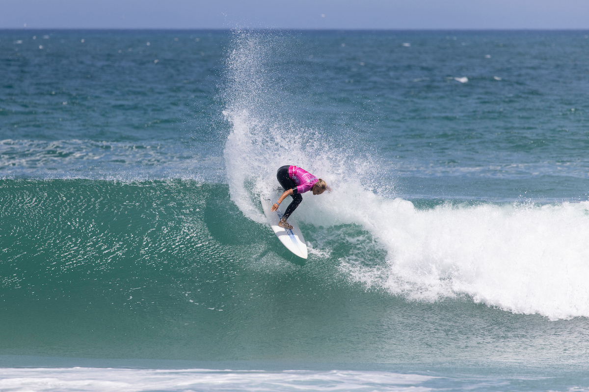 Nadia Erostarbe, lanean. (WORLDSURFLEAGUE.COM)