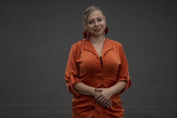 Andrea Torres, abogada especializada en desaparición forzada de la Fundación Nydia Érika Bautista, ha visitado Euskal Herria para denunciar la impunidad y falta de claridad sobre el paradero de los desaparecidos.