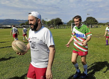 Hernaniko talde inklusiboak aurtengo udaberrian jokatutako torneo bateko irudia.