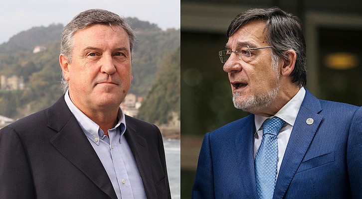 Iñigo Barandiaran y Juan Luis Ibarra.