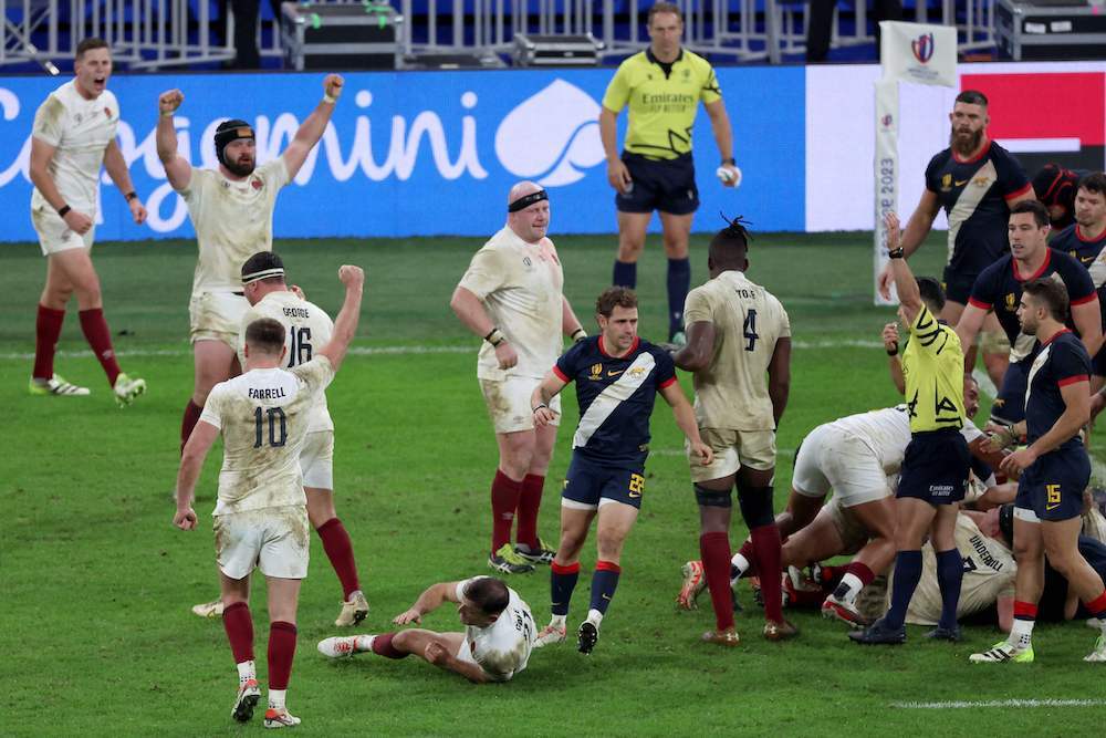 Inglaterra se impuso a Argentina. (Emmanuel DUNAND / AFP) Inglaterra se impuso a Argentina. (Emmanuel DUNAND / AFP)