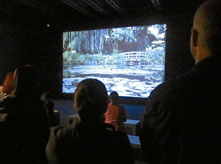 Videoinstalación «Informes de campo», de Marine Hugonnier.