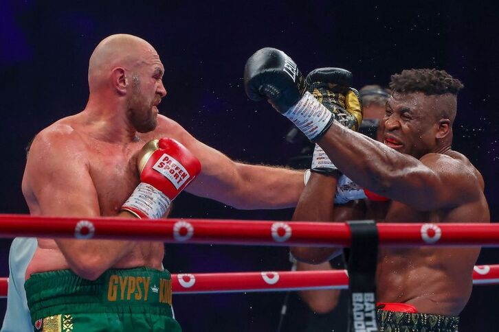 Tyson Fury se impuso a los puntos a Ngannou.