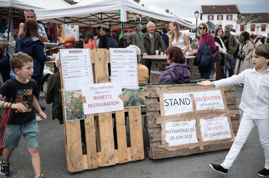 Le 20 juin dernier, une soixantaine de producteurs de piments avaient été victimes de la grêle.