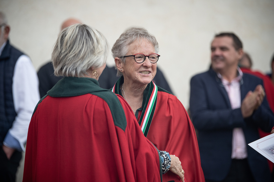 L’ancienne restauratrice Étiennette Arburua a été désignée « Madame Piment ». Un titre décerné chaque année à une personne emblématique du village.