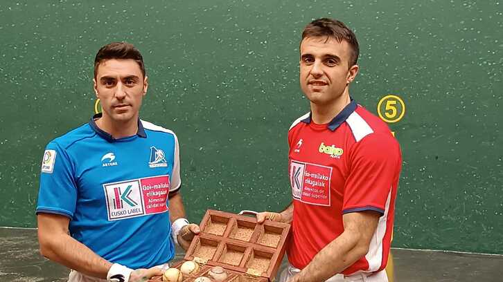 Biak gustura geratu dira Ogetan aurkitu duten materialarekin.