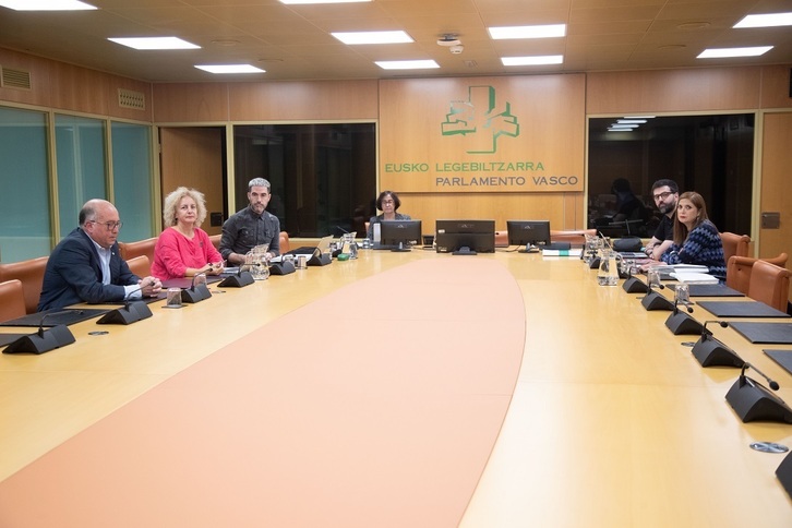 Imagen de la ponencia que debate las enmiendas del proyecto de Ley de Educación.