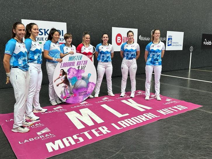 Aurtengo elite mailako txapelketan ariko diren pilotarietako batzuk.