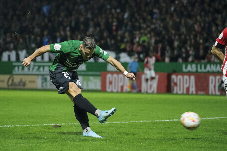 El Sestao River se midió al Athletic la campaña anterior en la Copa.