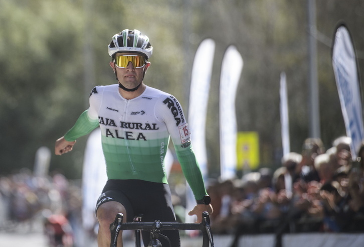 Diego Ruiz de Arkaute, en su tercera victoria de la temporada en Tolosa.