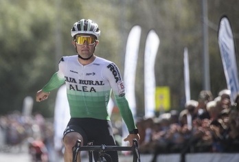 Diego Ruiz de Arkaute, en su tercera victoria de la temporada en Tolosa.