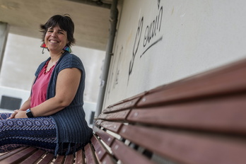 Maialen Martija Tecnaliako ikertzailea eta Euskalmeteko meteorologoa 