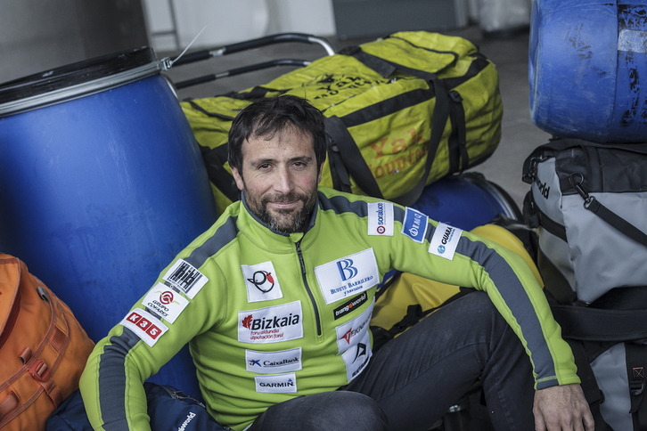 Alex Txikon, artxiboko argazki batean.