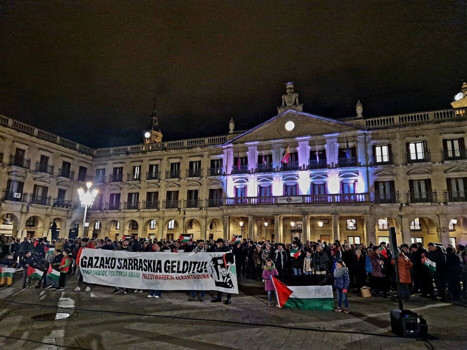 Movilización en Araba. Movilización en Araba.