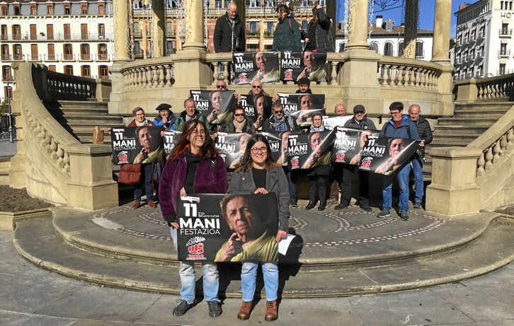 Comparecencia de la iniciativa popular Ahora 1080 Orain.