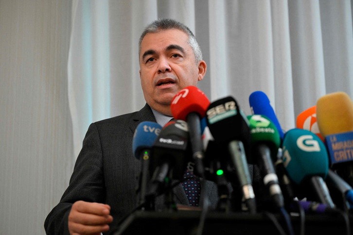 Santos Cerdan nafarra izan da PSOEren izenean negoziatu diena.