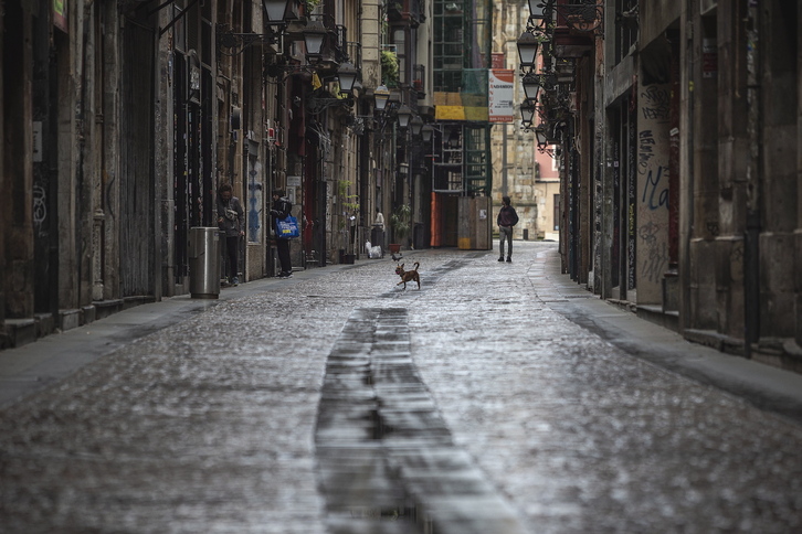 Bilboko Alde Zaharreko Erronda kalean dago Sasoiko gunea.