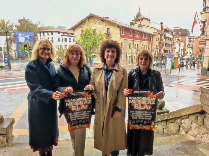 ‘Udazkenean Musikaz Blai’ programaren aurkezpena.