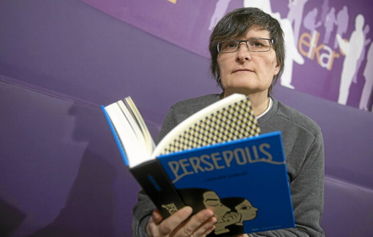 Irene Arrarats arduratu da Marjane Satrapiren lana euskaratzeaz.
