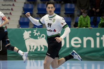 Julen Elustondo ha sido el máximo realizador de Helvetia Anaitasuna.