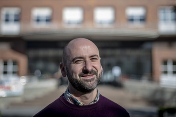 Igor Horrillo, EHUko Farmazia fakultateko ikertzailea.