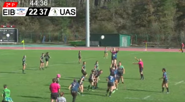 Eibar se ha estrenado con una derrota en la Liga Iberdrola. (Eibar Rugby Taldea)