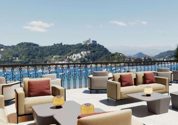 Vistas desde la terraza del hotel, en una foto promocional.