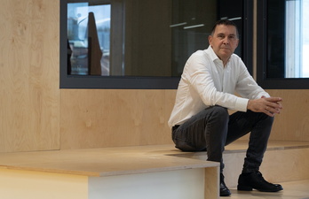 Arnaldo Otegi, en la entrevista a GARA.