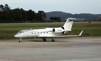 Los jet privados de los ricos dejan una notable huella de CO2.