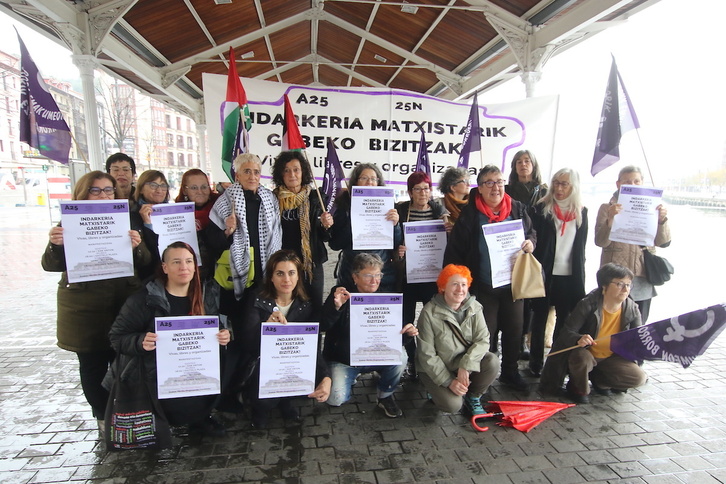 El Movimiento Feminista de Euskal Herria ha dado a conocer las movilizaciones convocadas para este sábado 25 de noviembre.